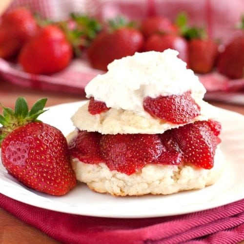 Farmer’s Market Strawberry Shortcake with Fresh Whipped Cream - 2teaspoons