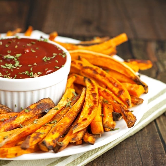 sweet potato fries healthier